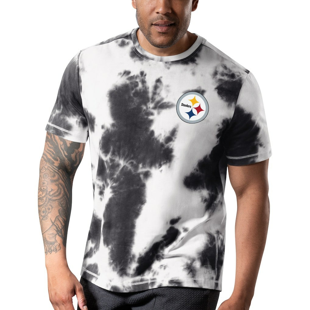 MSX by Michael Strahan Freestyle Tie-Dye T-Shirt - Pittsburgh Steelers T-shirts