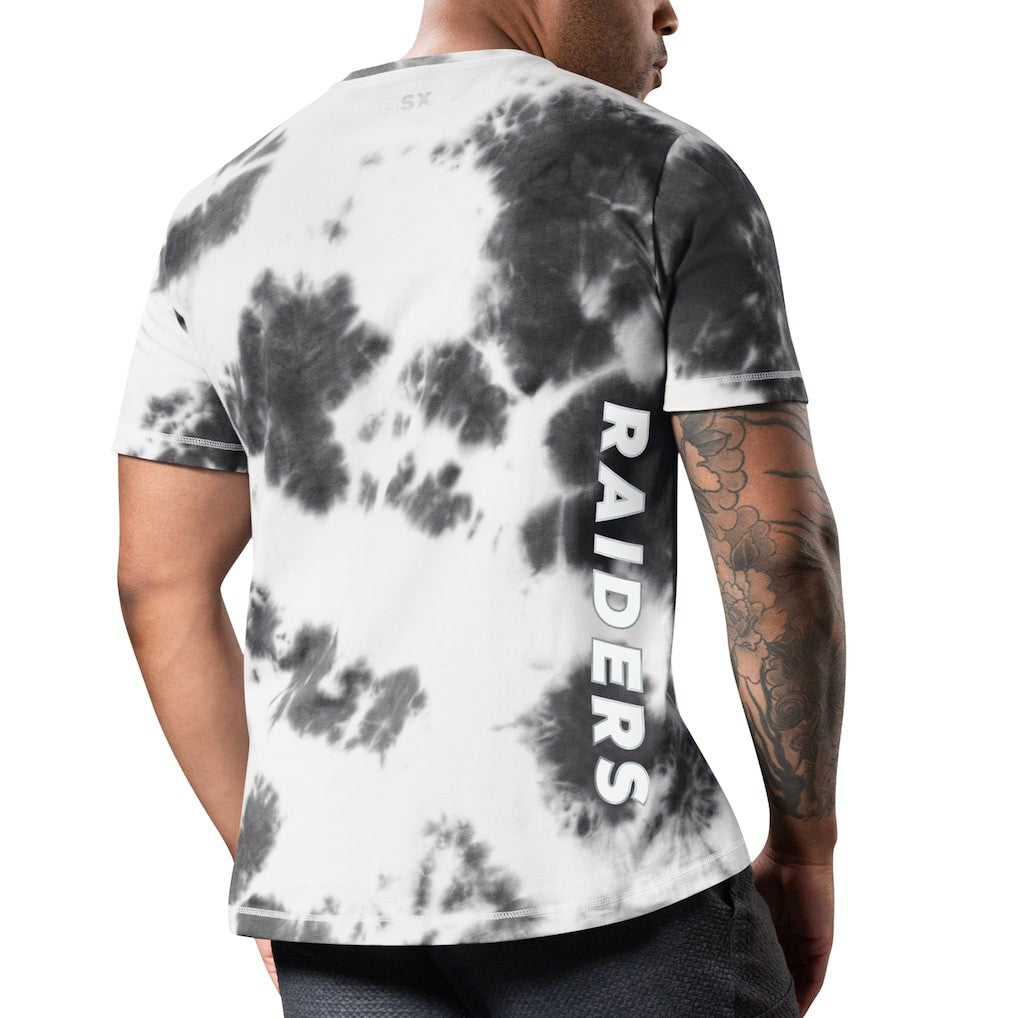 MSX by Michael Strahan Freestyle Tie-Dye T-Shirt - Las Vegas Raiders T-shirts