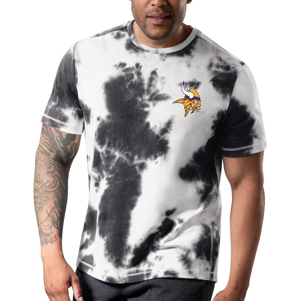 MSX by Michael Strahan Freestyle Tie-Dye T-Shirt - Minnesota Vikings T-shirts