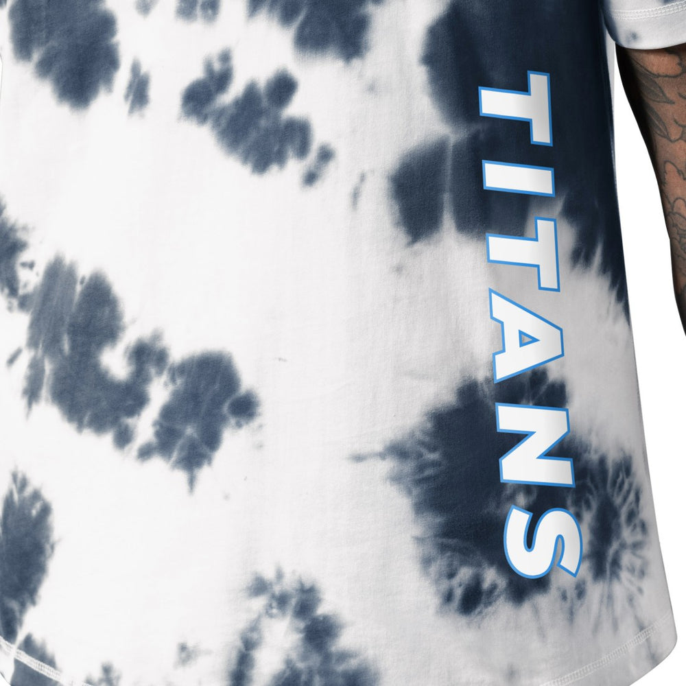 MSX by Michael Strahan Freestyle Tie-Dye T-Shirt - Tennessee Titans T-shirts