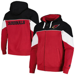 Starter Running Back Full-Zip Hoodie - Arizona Cardinals Hoodies
