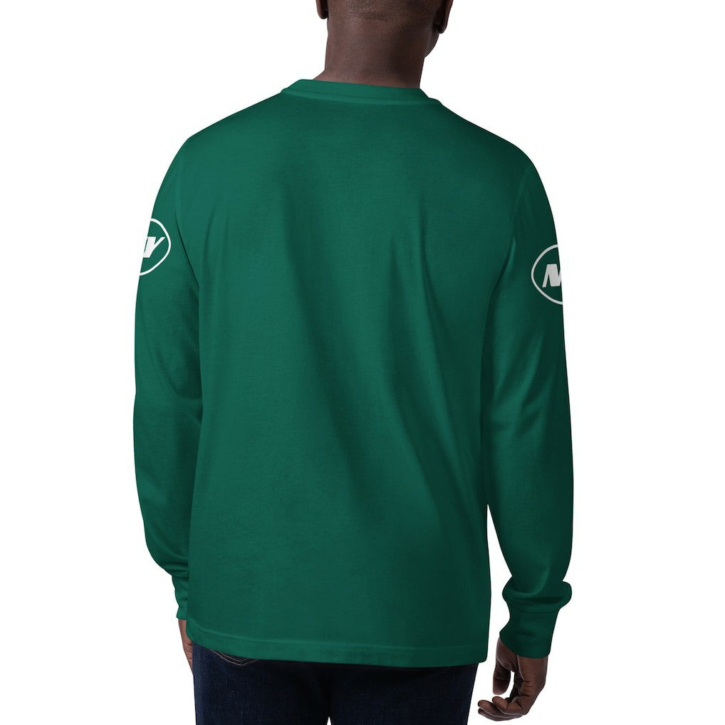 Starter Clutch Hit Long Sleeve T-Shirt - New York Jets T-shirts