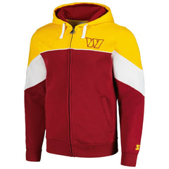Starter Running Back Full-Zip Hoodie - Washington Commanders Hoodies