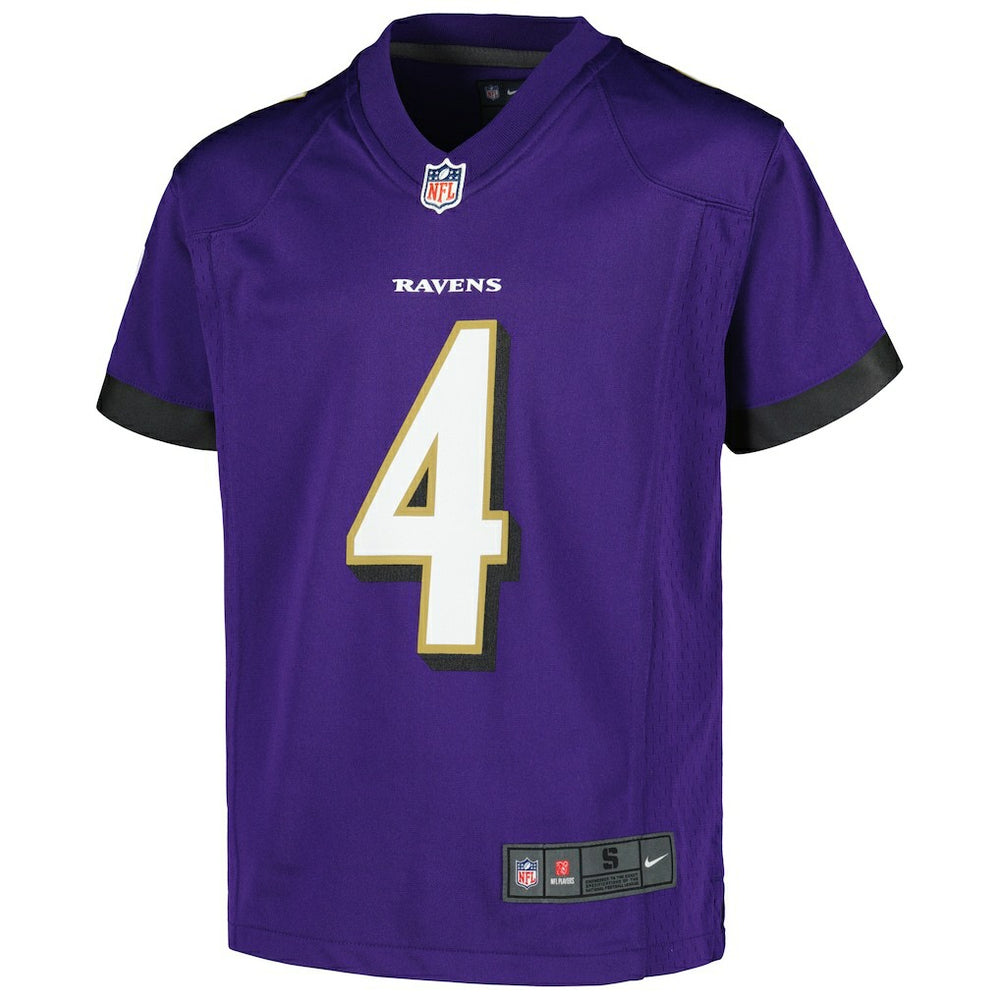 Zay Flowers  Youth Game Jersey - Baltimore Ravens Jerseys