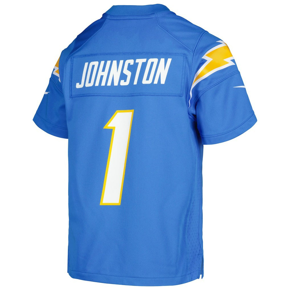 Quentin Johnston  Youth Game Jersey - Los Angeles Chargers Jerseys