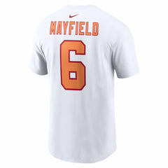 Baker Mayfield '76  50th Season Name & Number T-Shirt - Tampa Bay Buccaneers T-shirts