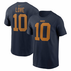 Jordan Love  The 1923 Classic Name & Number T-Shirt - Green Bay Packers T-shirts