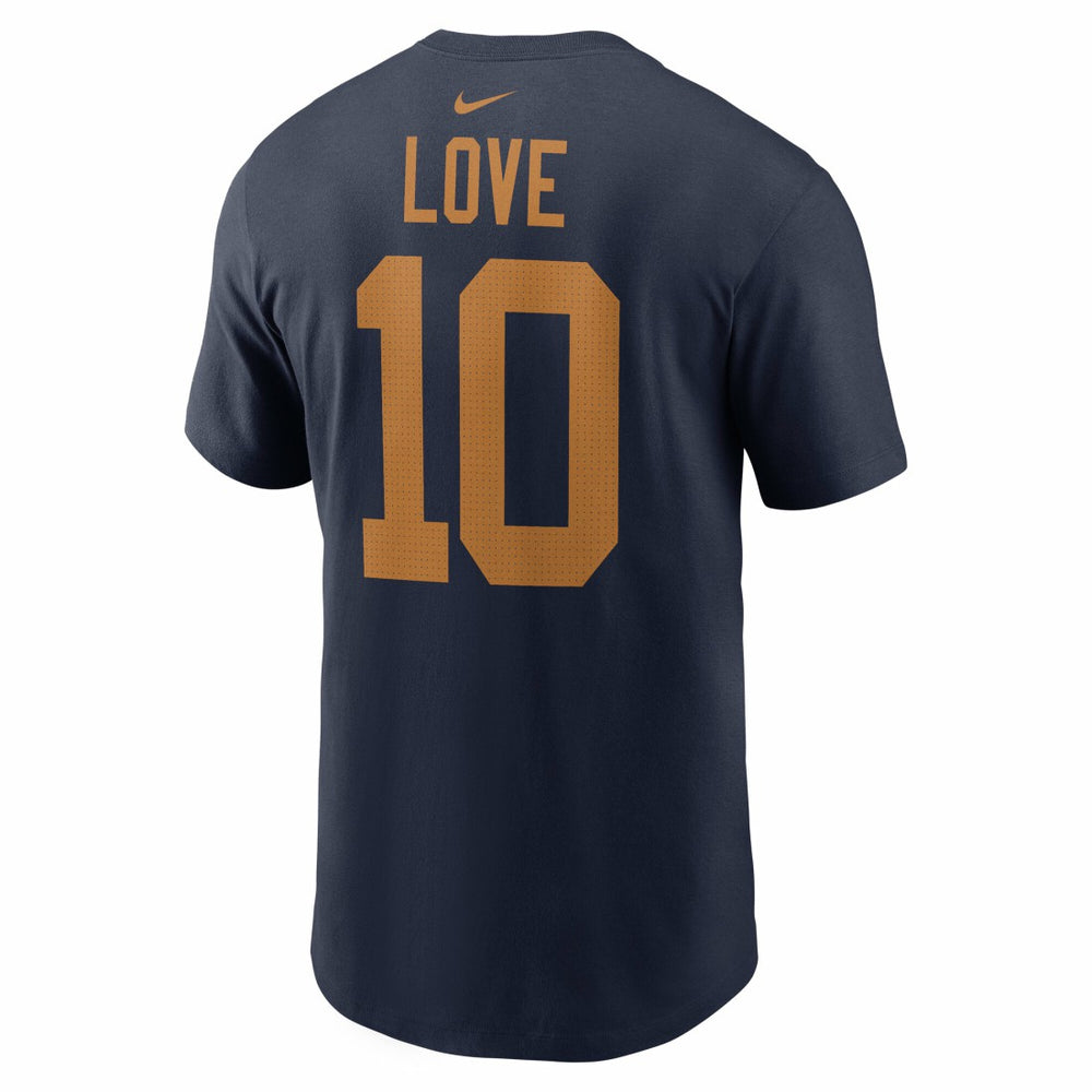 Jordan Love  The 1923 Classic Name & Number T-Shirt - Green Bay Packers T-shirts