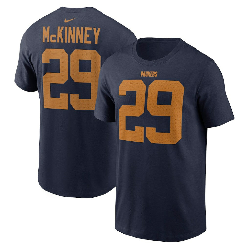 Xavier McKinney  The 1923 Classic Name & Number T-Shirt - Green Bay Packers T-shirts