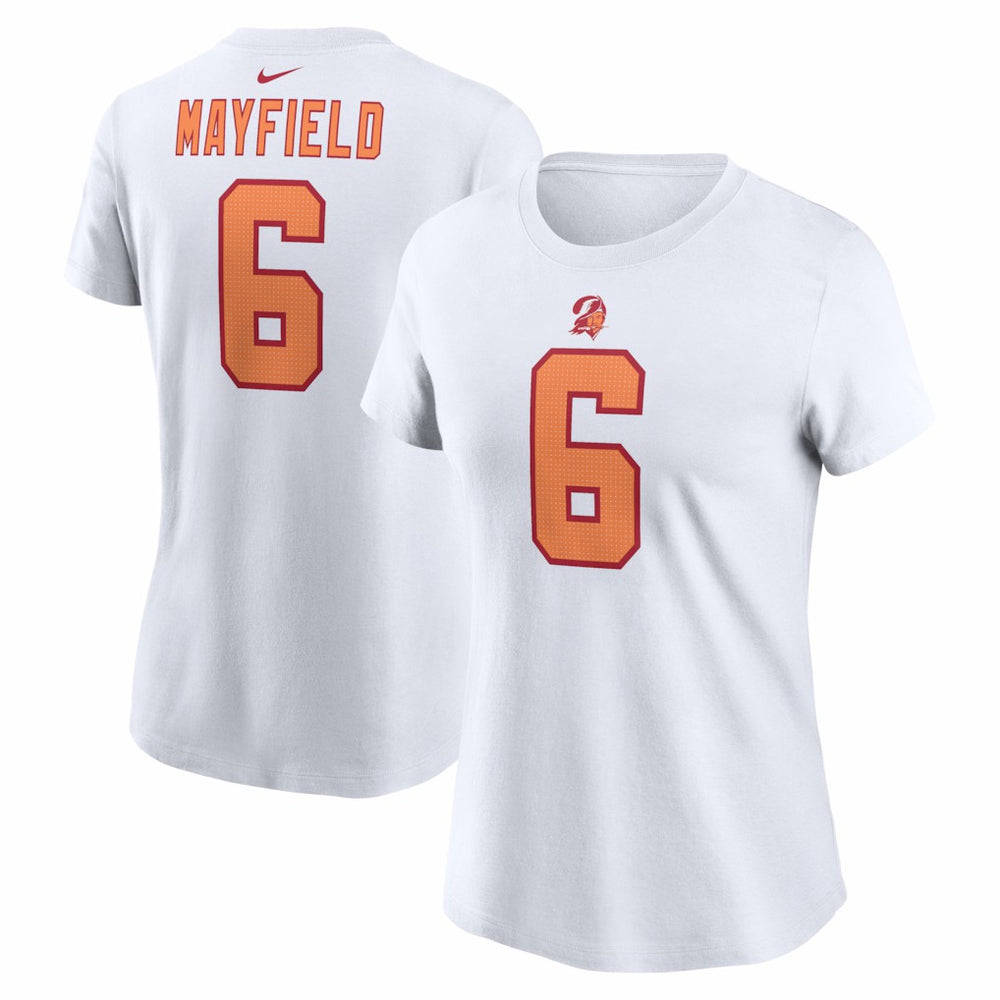 Baker Mayfield  Women's Name & Number T-Shirt - Tampa Bay Buccaneers T-shirts