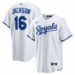White Bo Jackson Kansas City Royals Nike Home Retired Player Replica Jersey