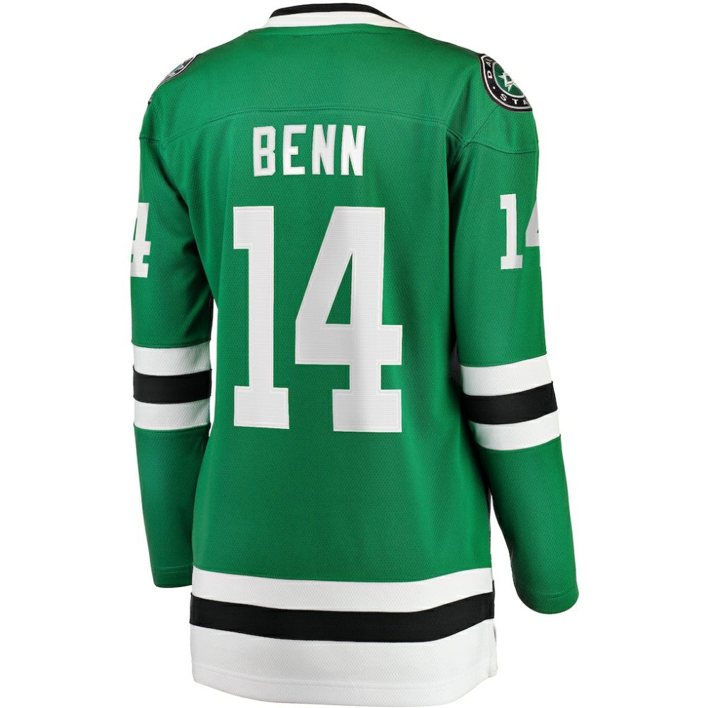NHL Jamie Benn Dallas Stars Fanatics Women's Captain Patch Home Breakaway Player Jersey