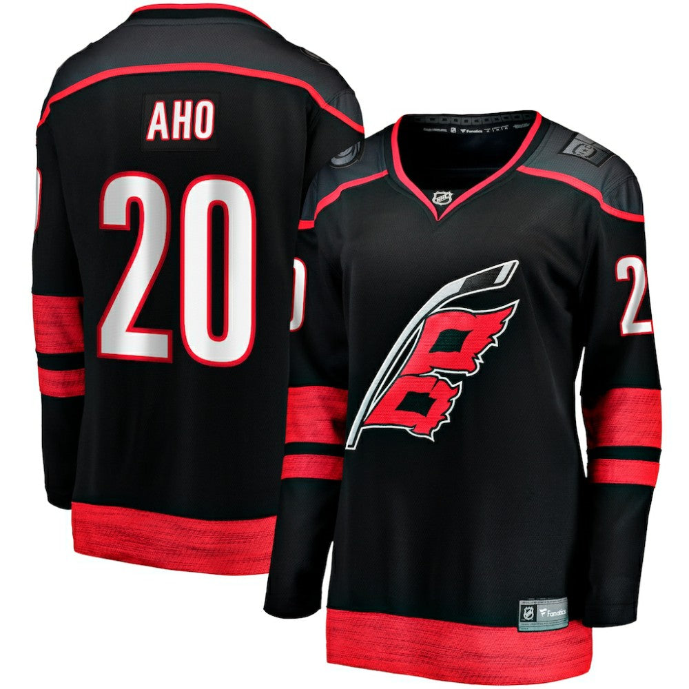 NHL Sebastian Aho Carolina Hurricanes Fanatics Women's Home Breakaway Player Jersey