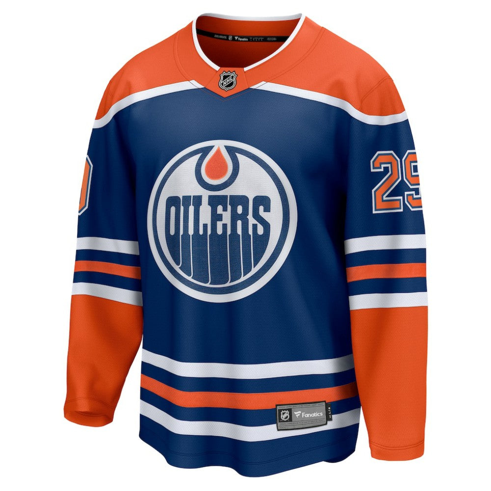 NHL Leon Draisaitl Edmonton Oilers Fanatics Home Breakaway Jersey