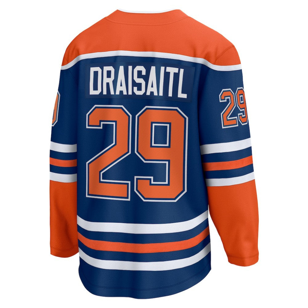 NHL Leon Draisaitl Edmonton Oilers Fanatics Home Breakaway Jersey