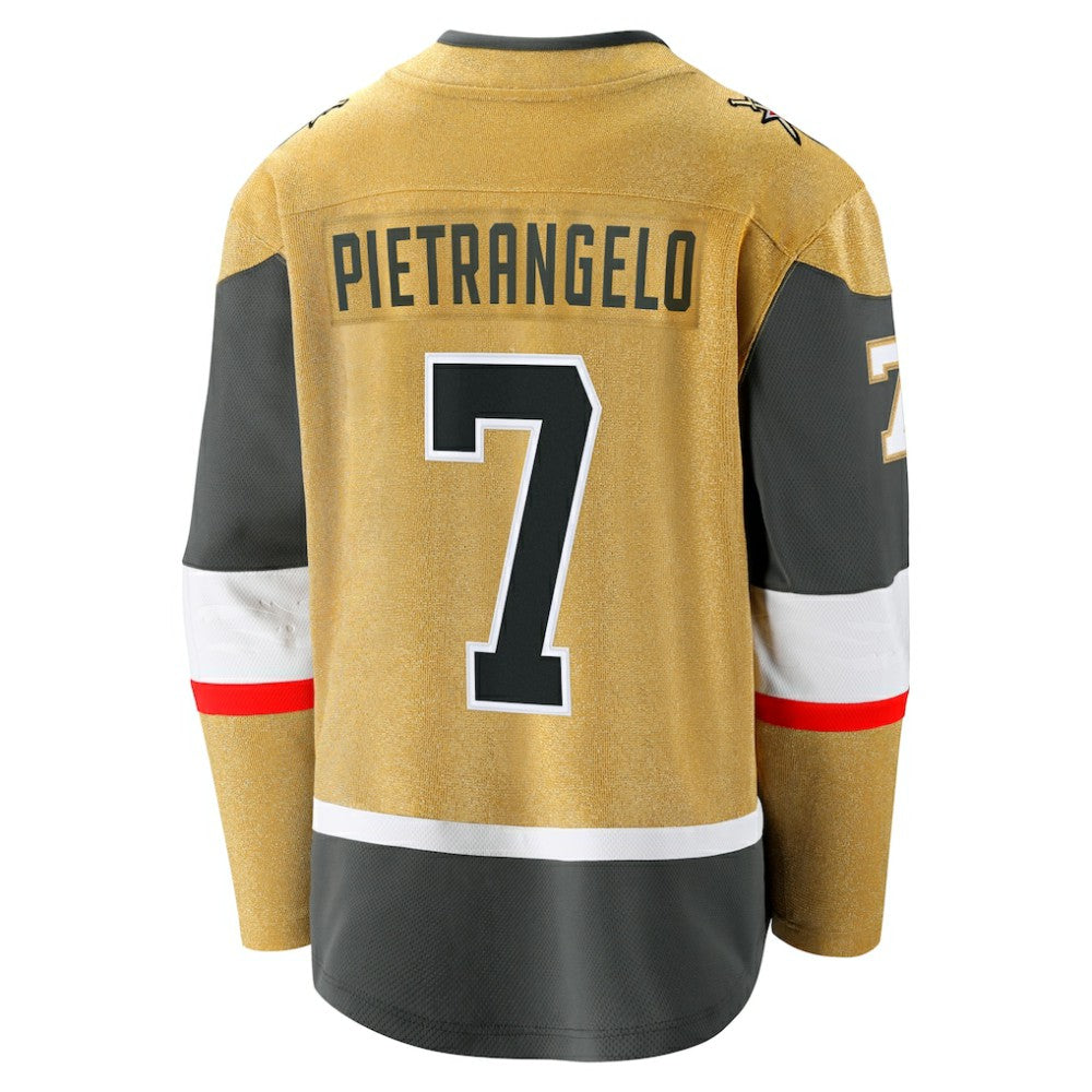 NHL Alex Pietrangelo Vegas Golden Knights Fanatics Home Breakaway Jersey