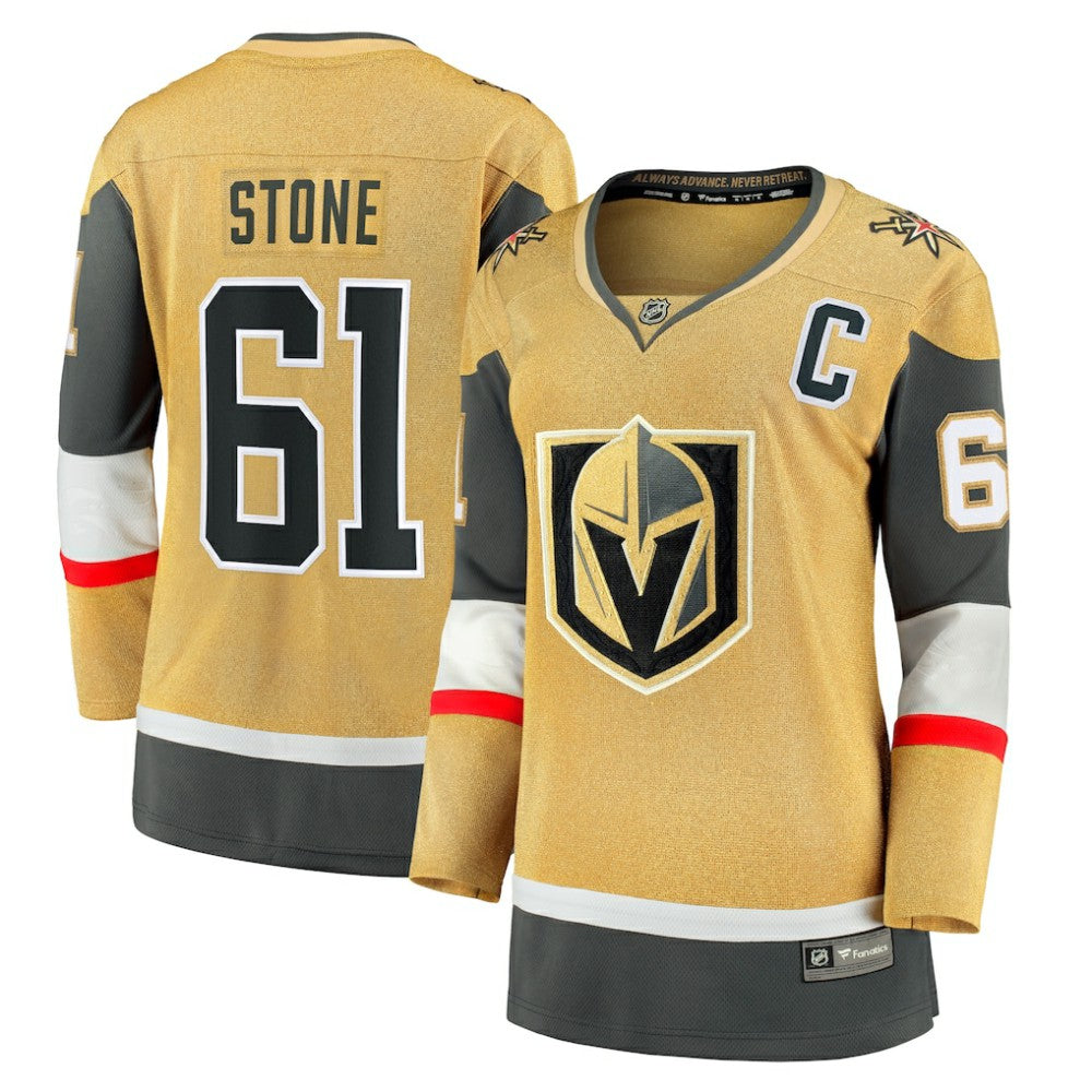 NHL Mark Stone Vegas Golden Knights Fanatics Women's Captain Patch Home Breakaway Player Jersey