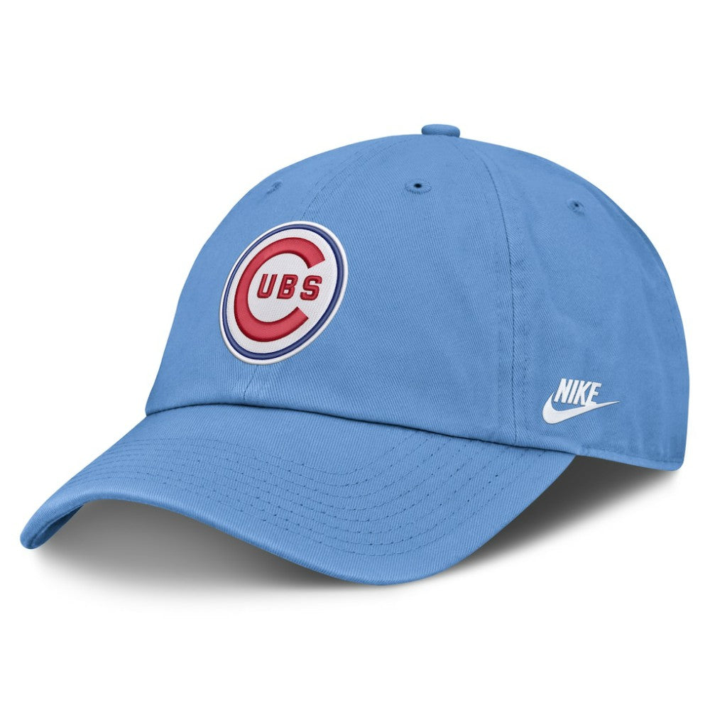 Light Blue Chicago Cubs Nike Cooperstown Club Adjustable Hat