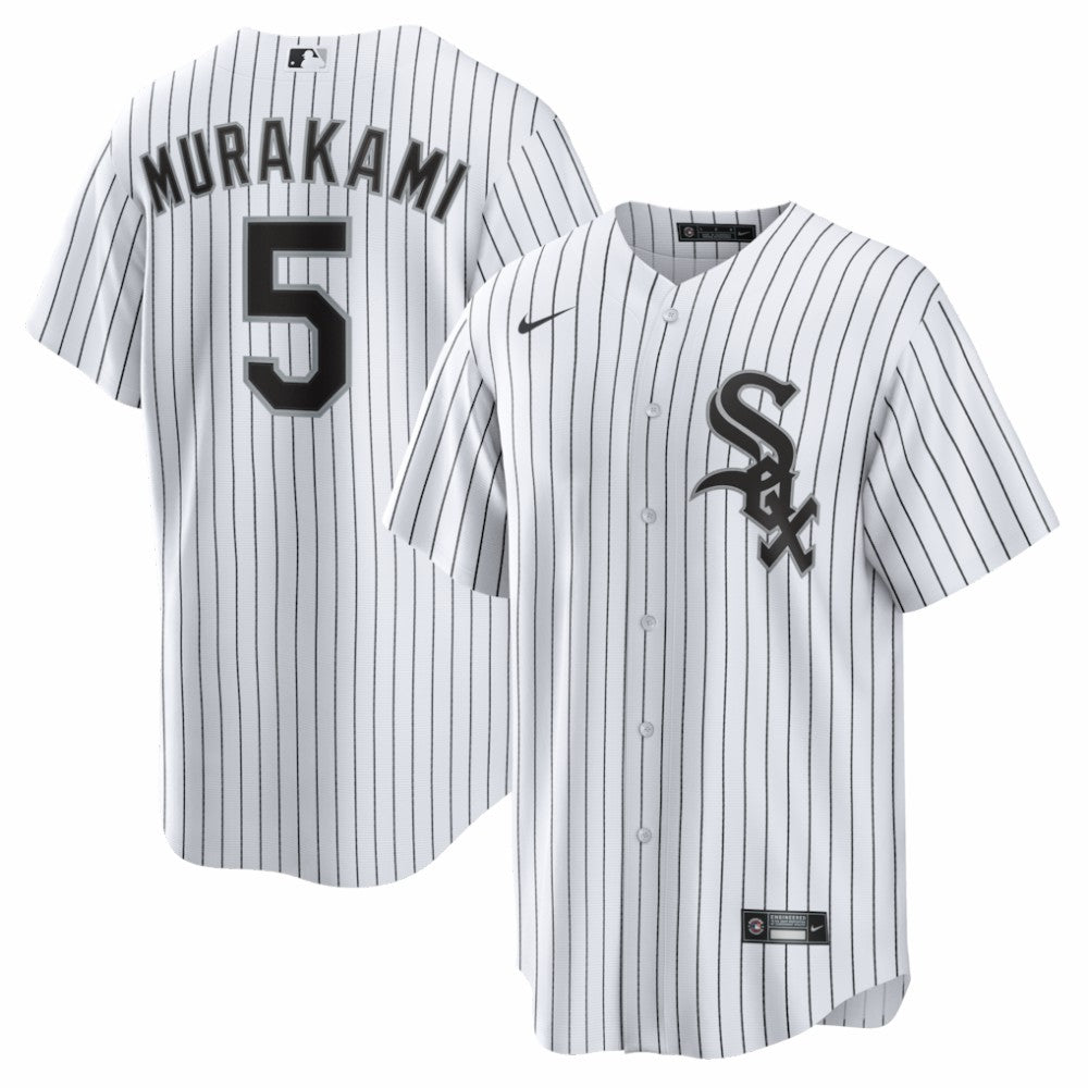 White Munetaka Murakami Chicago White Sox Nike Home Replica Jersey