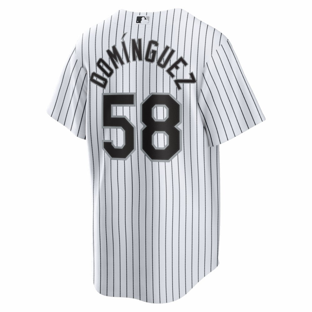 White Seranthony Domínguez Chicago White Sox Nike Home Replica Jersey