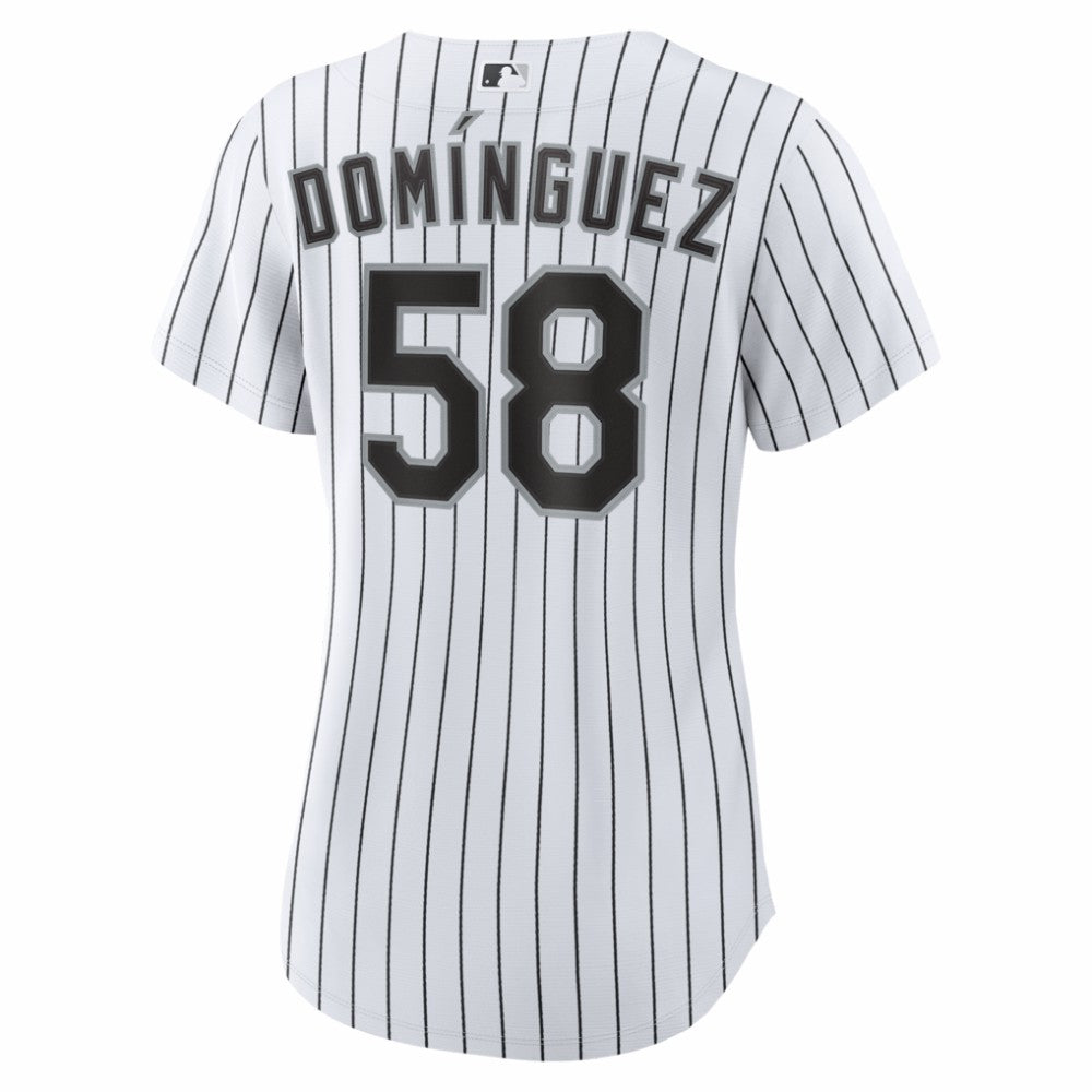 White Seranthony Domínguez Chicago White Sox Nike Women's Home Replica Jersey