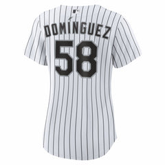 White Seranthony Domínguez Chicago White Sox Nike Women's Home Replica Jersey