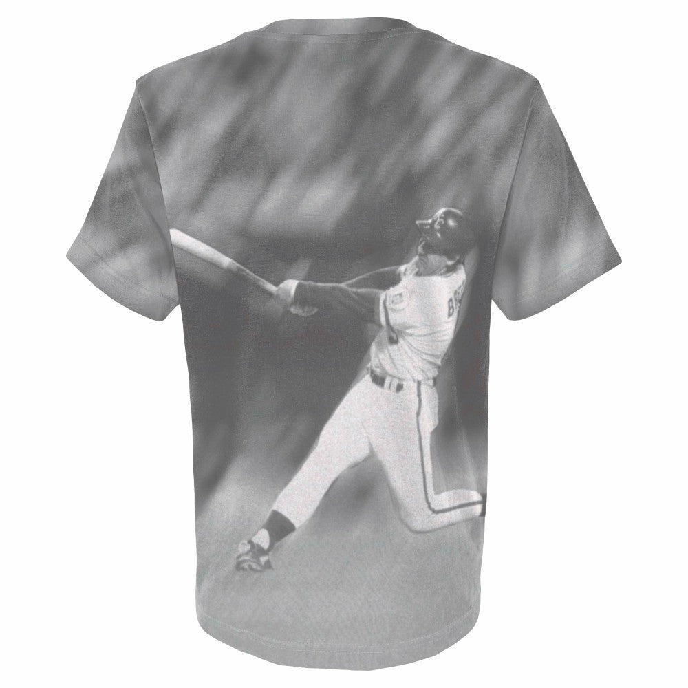 White George Brett Kansas City Royals Mitchell & Ness Youth Sublimated Player T-Shirt
