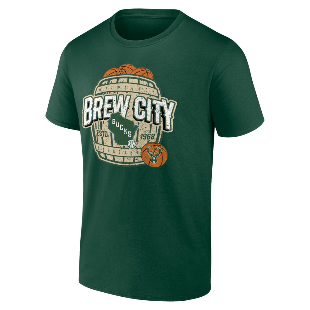 Milwaukee Bucks Hometown Collection Brew City T-Shirt