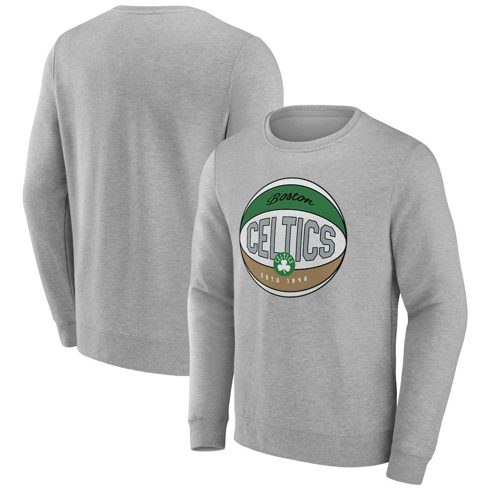 Boston Celtics Hard Color Pullover Sweatshirt