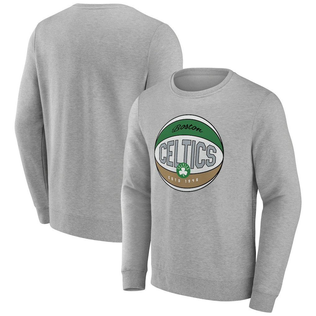 Boston Celtics Hard Color Pullover Sweatshirt