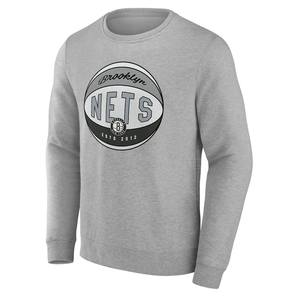 Brooklyn Nets Hard Color Pullover Sweatshirt
