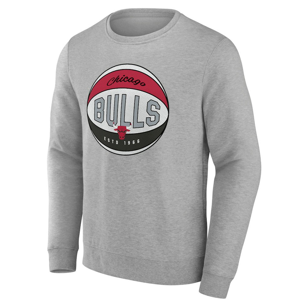 Chicago Bulls Hard Color Pullover Sweatshirt sale