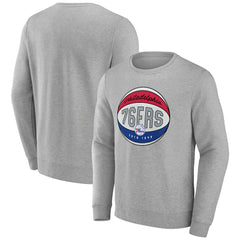Philadelphia 76ers Hard Color Pullover Sweatshirt
