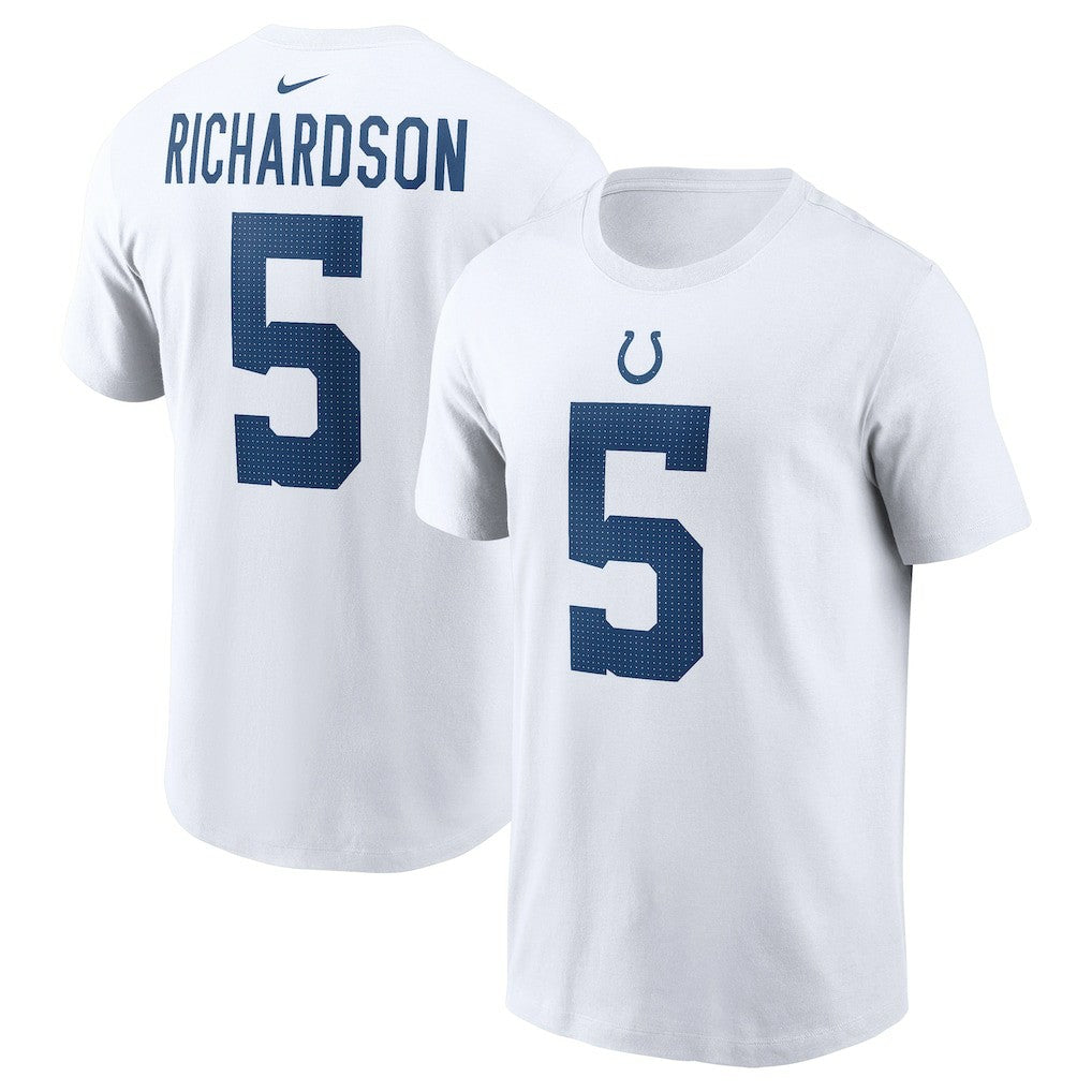 Anthony Richardson  Player Name & Number T-Shirt - Indianapolis Colts T-shirts