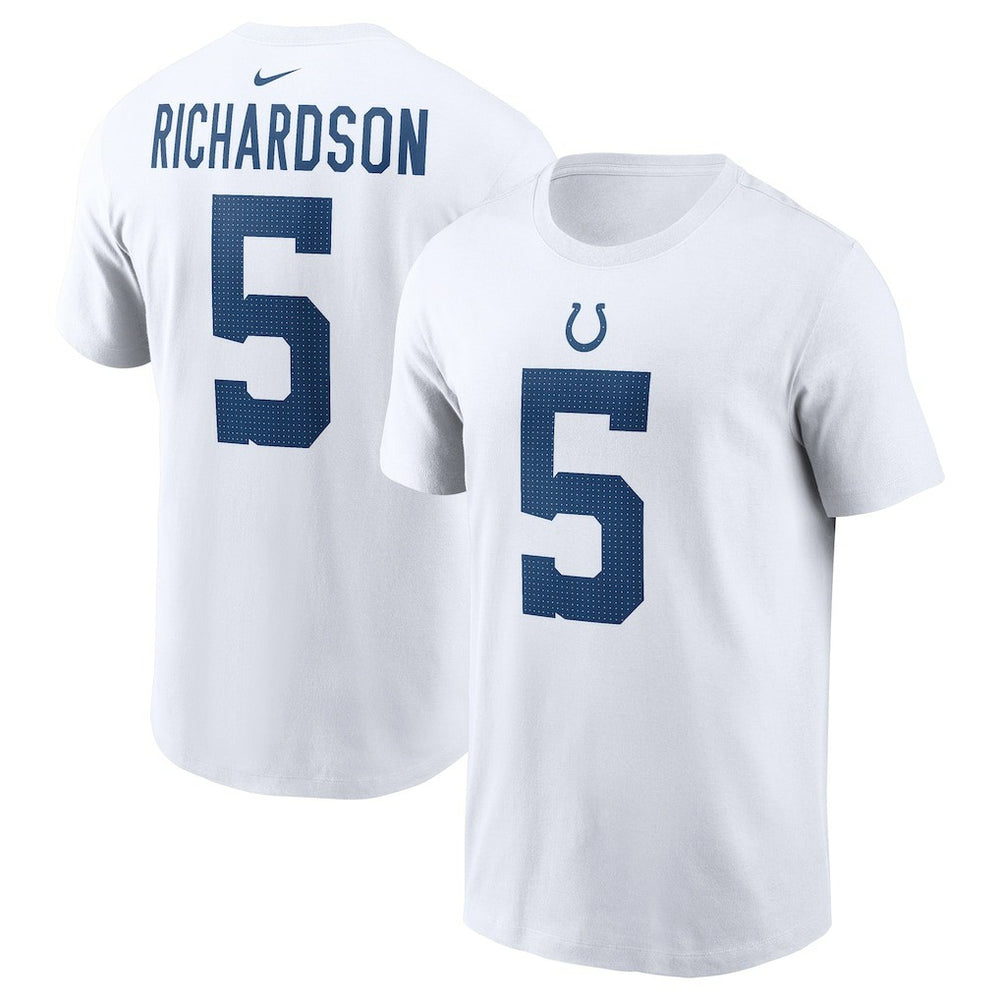 Anthony Richardson  Player Name & Number T-Shirt - Indianapolis Colts T-shirts