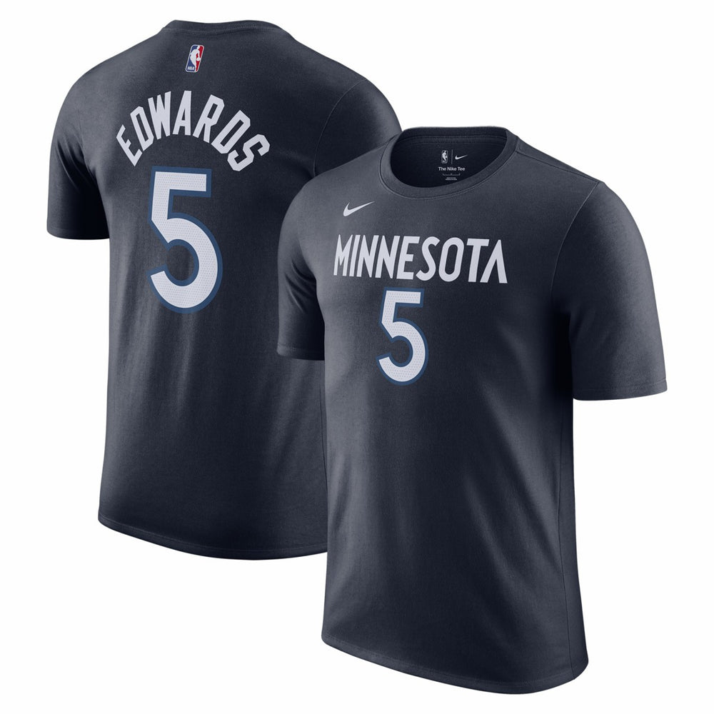 Nike Anthony Edwards Minnesota Timberwolves Icon 2022/23 Name & Number T-Shirt