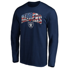 Banner Wave Long Sleeve T-Shirt - Las Vegas Raiders T-shirts