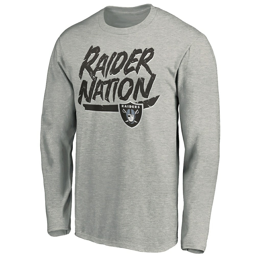 Hometown Collection Raider Nation Long Sleeve T-Shirt - Las Vegas Raiders T-shirts