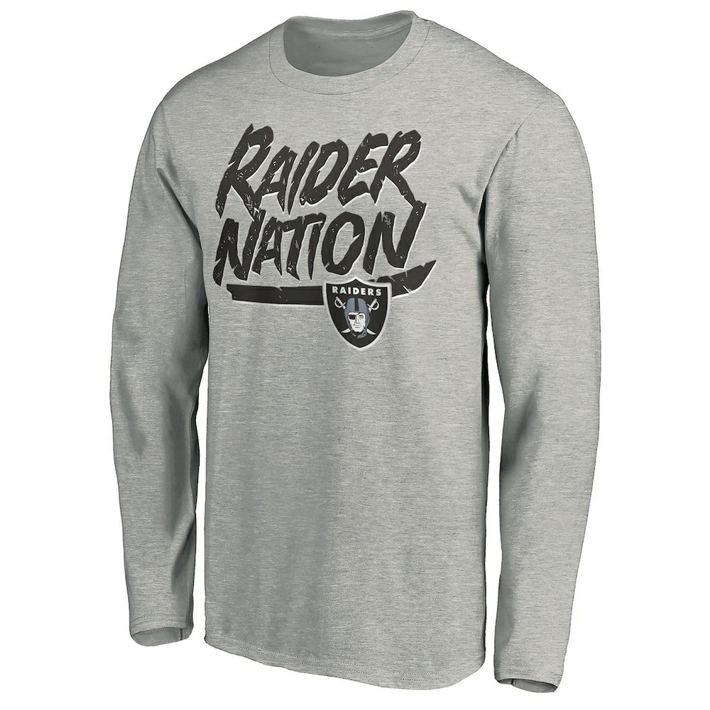 Hometown Collection Raider Nation Long Sleeve T-Shirt - Las Vegas Raiders T-shirts