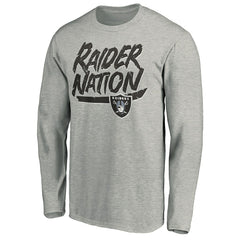 Hometown Collection Raider Nation Long Sleeve T-Shirt - Las Vegas Raiders T-shirts