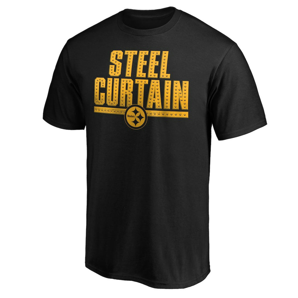 Hometown Collection Steel Curtain T-Shirt - Pittsburgh Steelers T-shirts