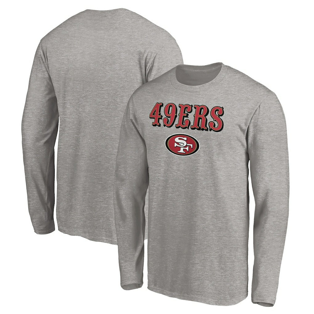 Team Lockup Long Sleeve T-Shirt - San Francisco 49ers T-shirts