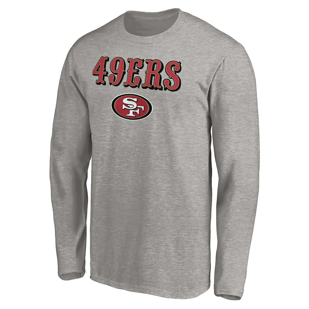 Team Lockup Long Sleeve T-Shirt - San Francisco 49ers T-shirts