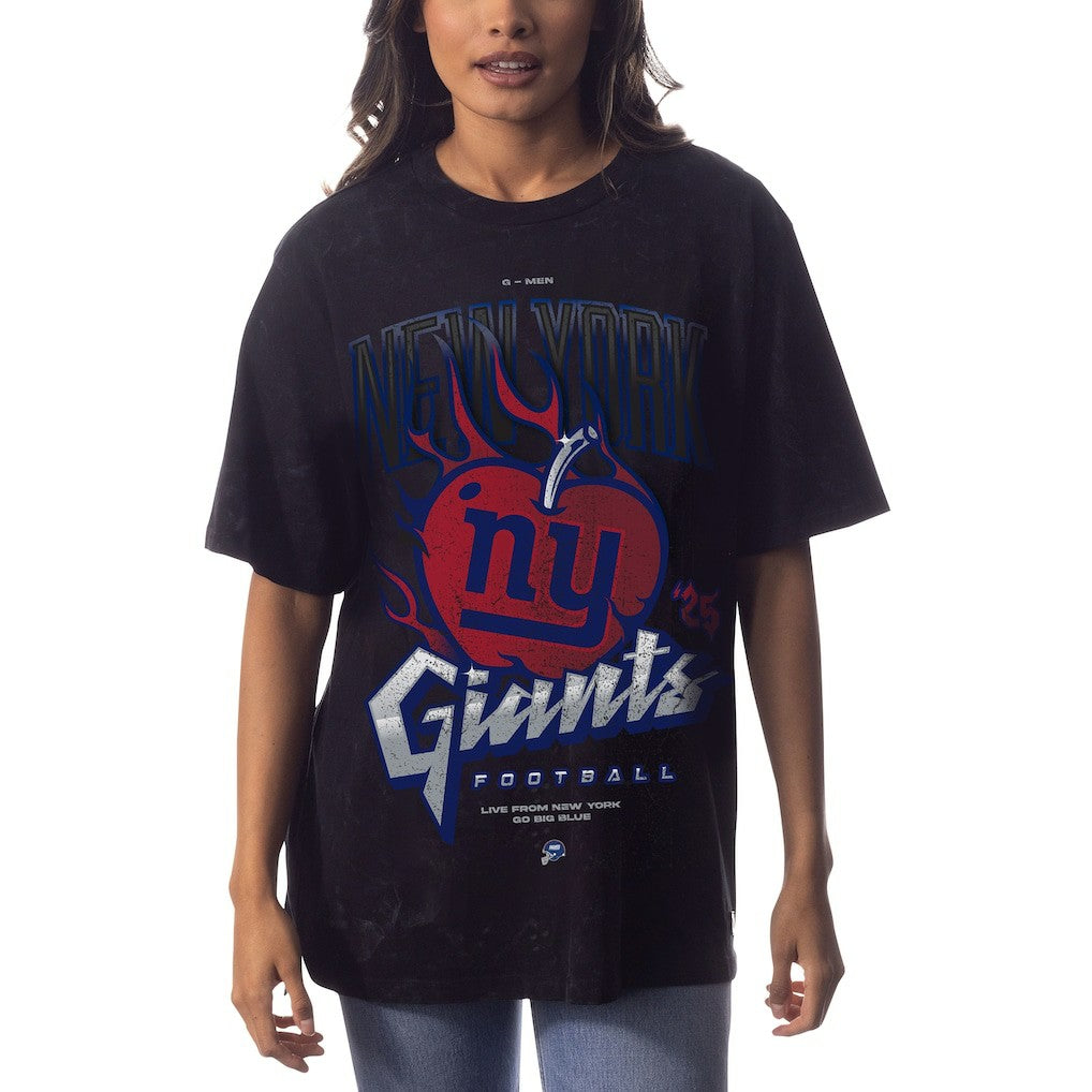 The Wild Collective Unisex Tour Band T-Shirt - New York Giants T-shirts