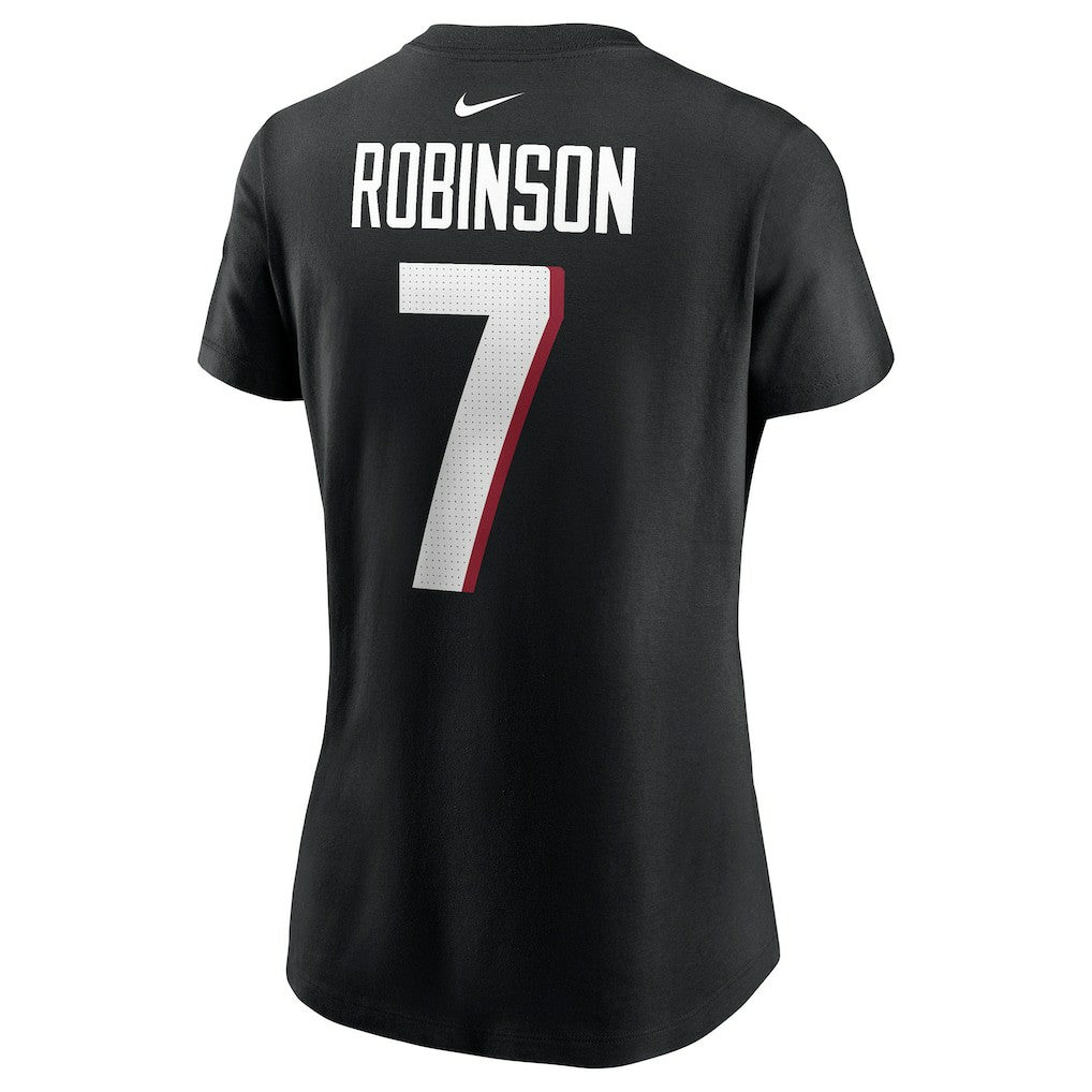 Bijan Robinson  Women's Player Name & Number T-Shirt - Atlanta Falcons T-shirts