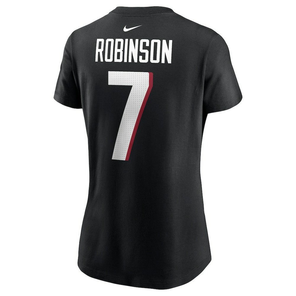 Bijan Robinson  Women's Player Name & Number T-Shirt - Atlanta Falcons T-shirts