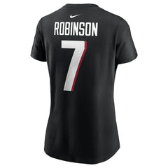 Bijan Robinson  Women's Player Name & Number T-Shirt - Atlanta Falcons T-shirts