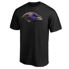 Midnight Mascot Team Logo T-Shirt - Baltimore Ravens T-shirts