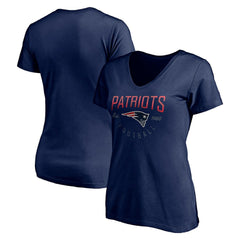 Women's Live For It V-Neck T-Shirt - New England Patriots T-shirts