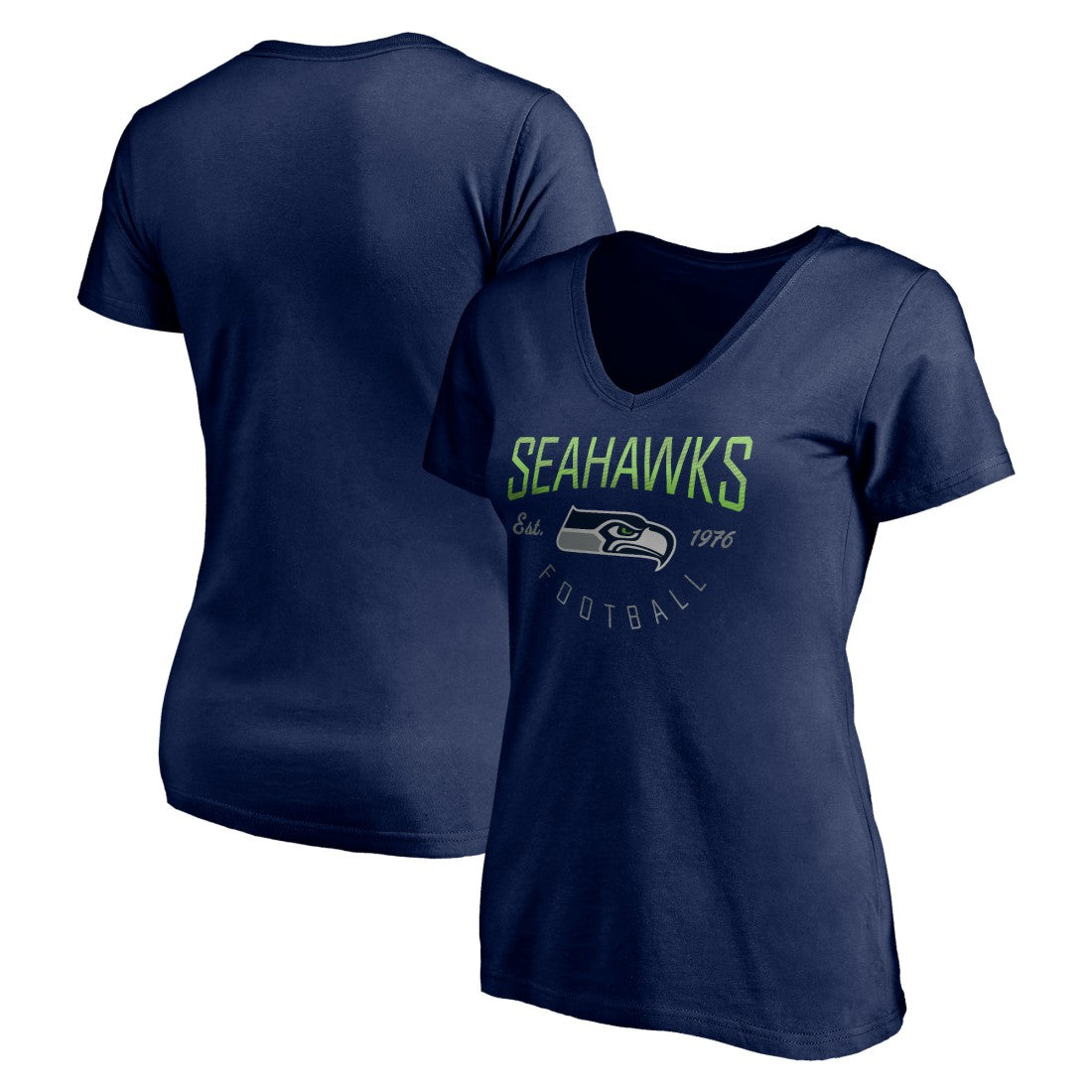 Women's Live For It V-Neck T-Shirt - Seattle Seahawks T-shirts